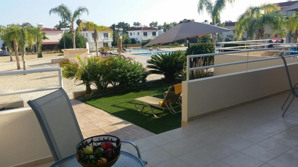 Nissi 3 Pool Access Garden Apartment Ayia Napa Eksteriør billede
