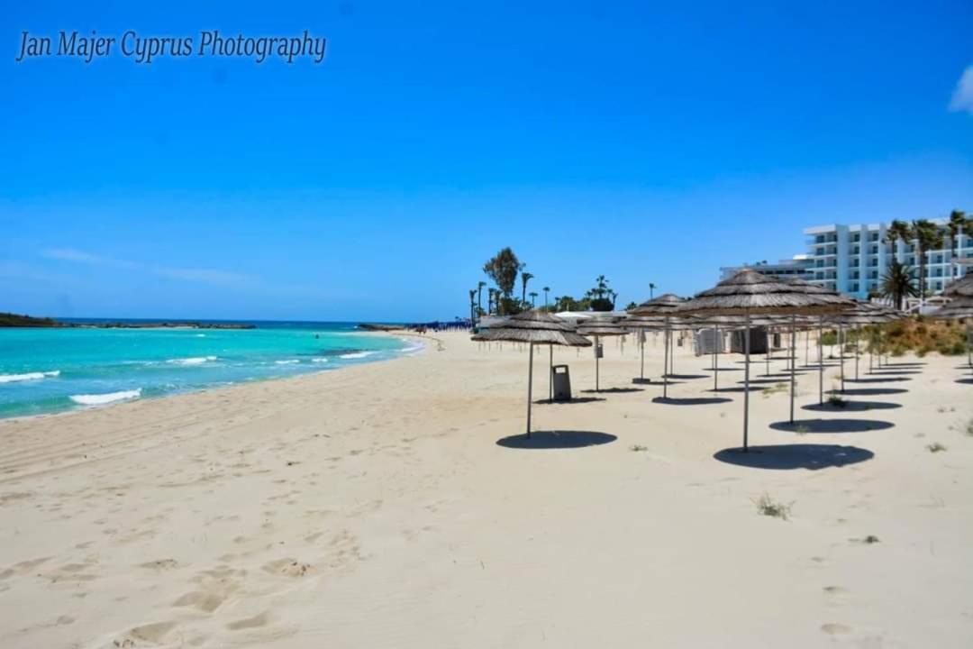 Nissi 3 Pool Access Garden Apartment Ayia Napa Eksteriør billede
