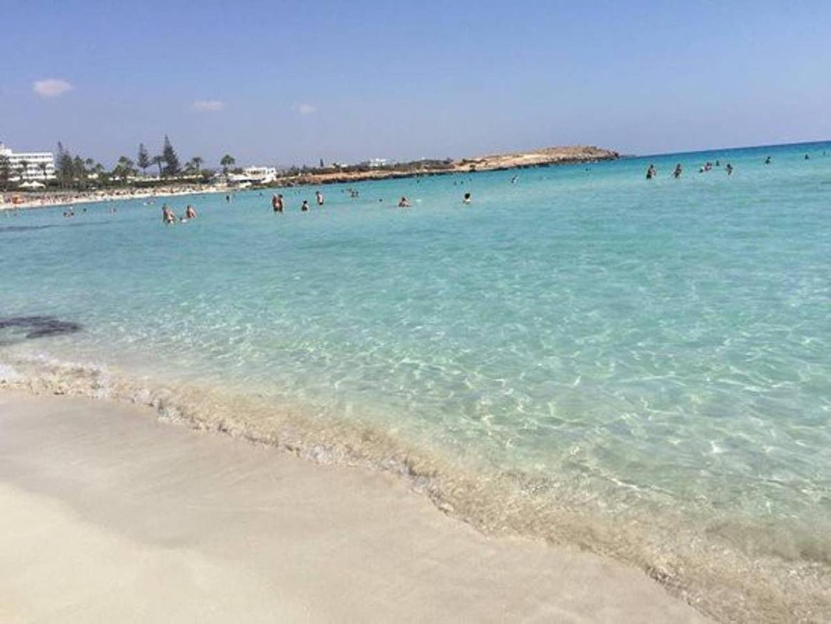 Nissi 3 Pool Access Garden Apartment Ayia Napa Eksteriør billede